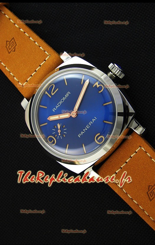 Montre Panerai Radiomir PAM690 1940 Suisse Cadran Bleu en acier Réplique à l’identique 1:1 