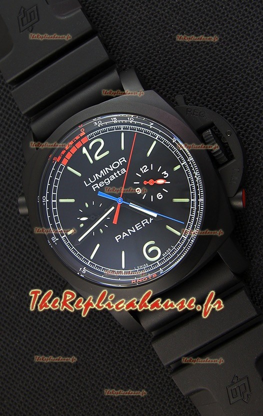 Montre Panerai Luminor Regatta Japonnaise en Boîtier PVD Répliquée