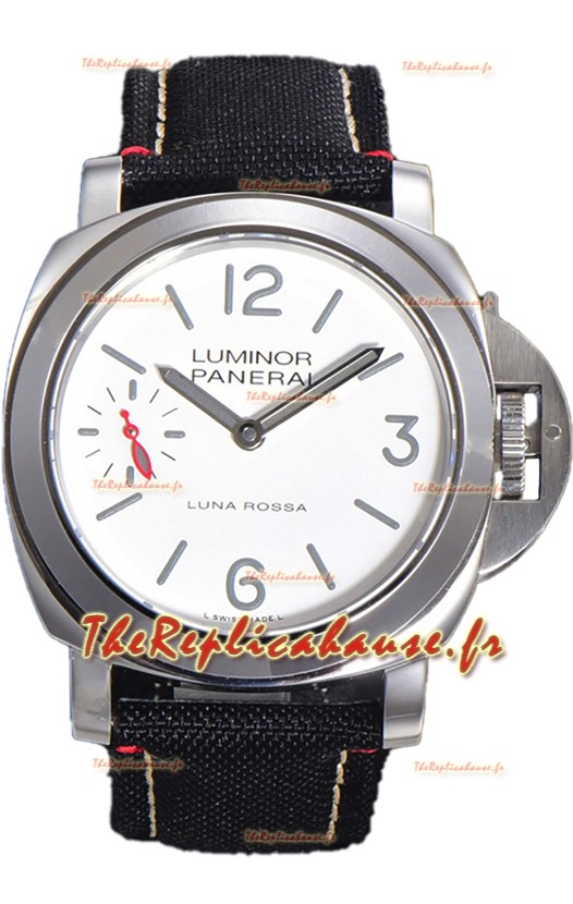 Panerai Luminor Luna Rossa PAM1342 Cadran blanc Qualité miroir 1:1 - Boîtier acier 904L