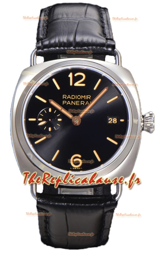 Panerai Radiomir PAM1294 Quaranta 40MM Acier 904L Cadran noir Réplique suisse miroir 1:1
