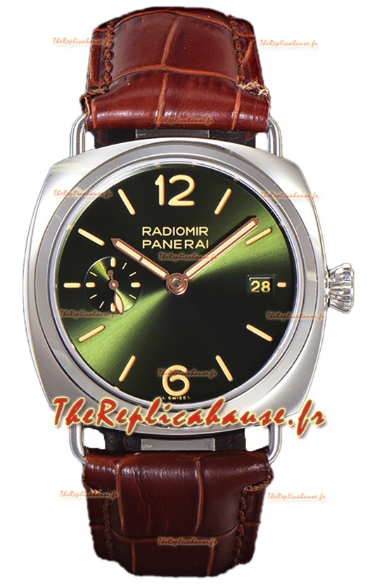 Panerai Radiomir PAM1573 Quaranta 40MM Acier 904L Cadran Vert Réplique suisse miroir 1:1