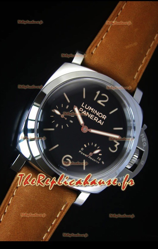 Reproduction de Montre Suisse avec Réserve de Baterie Panerai Luminor PAM423 