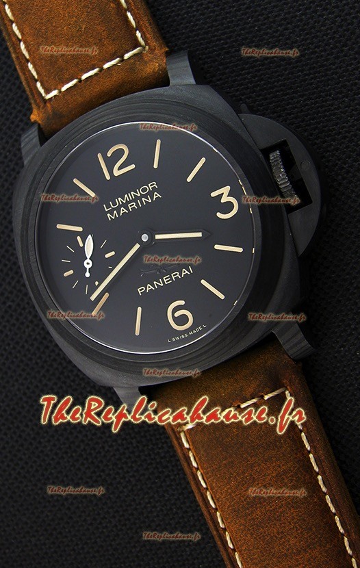 Panerai Luminor Marina Carbotech Beverly Hills Boutique Édition Montre Réplique Suisse 