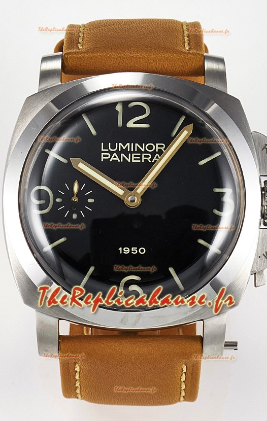 Panerai Super Clone Luminor 1950 PAM127 Montre édition acier 904L Réplique Suisse