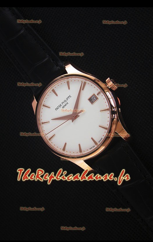 Patek Philippe #Ref 5227 Montre en Or Jaune avec Cadran Blanc Montre Réplique Suisse 1:1 