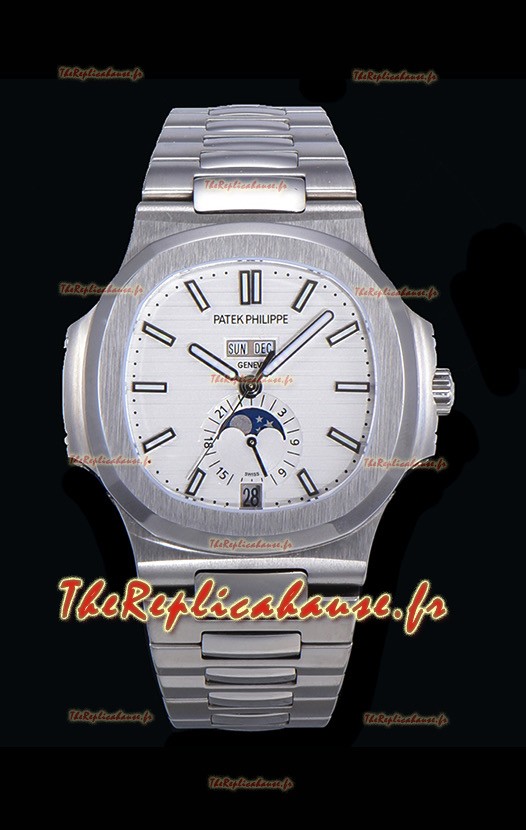 Montre Patek Philippe Nautilus 5726A cadran blanc Réplique 1:1 Version 2022 actualisée