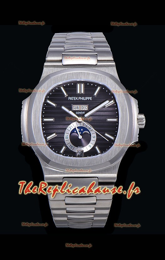 Montre Patek Philippe Nautilus 5726A cadran noir Réplique 1:1 Version 2022 actualisée