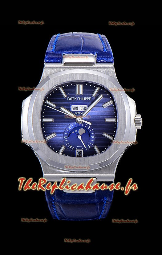 Montre Patek Philippe Nautilus 5726A cadran bleu Réplique 1:1 Version 2022 actualisée