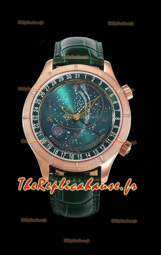 Montre Patek Philippe 6102R Grand Compilations Handwind Réplique Suisse - Lunette robuste