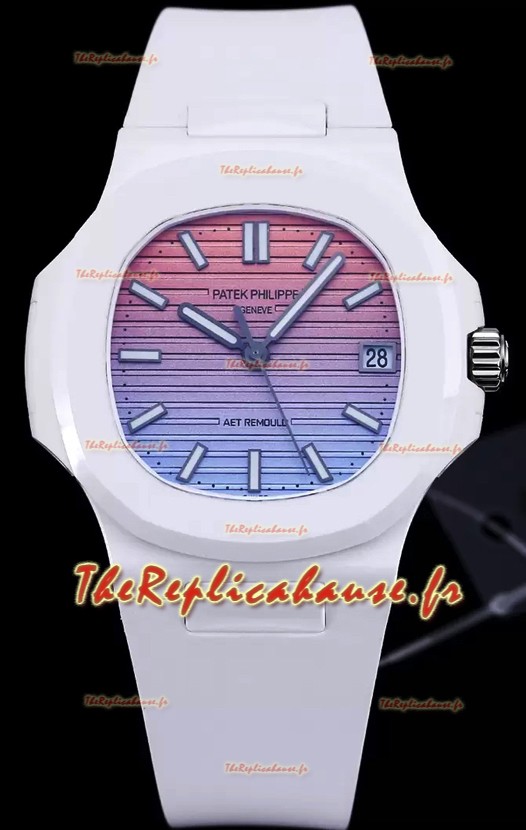 Patek Philippe Nautilus 5711 AET Edition Blanche Montre Suisse Réplique