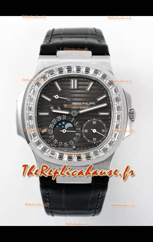 Patek Philippe Nautilus 5712/1A Réplique Montre suisse 1:1 cadran gris