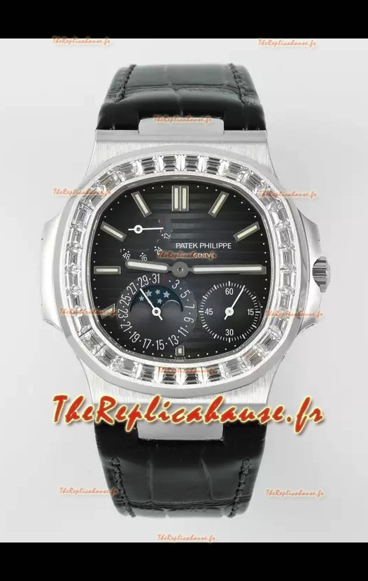 Patek Philippe Nautilus 5712/1A Réplique Montre suisse 1:1 cadran bleu