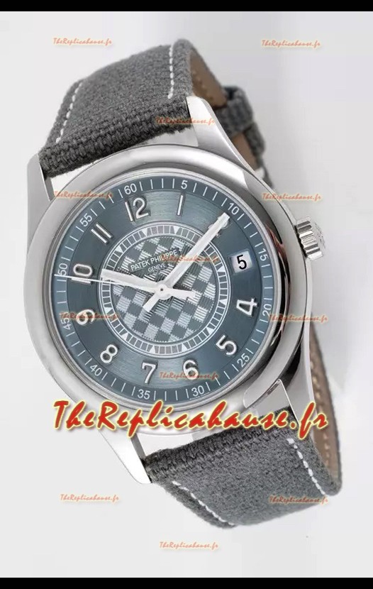 Patek Philippe Calatrava 6007 Cadran gris Boîtier acier 904L Montre réplique 1:1