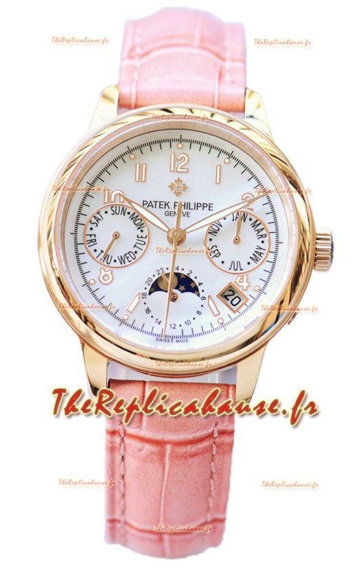 Patek Philippe Grand Complications Ladies Premier Calendrier Perpétuel Or Rose Montre réplique suisse 