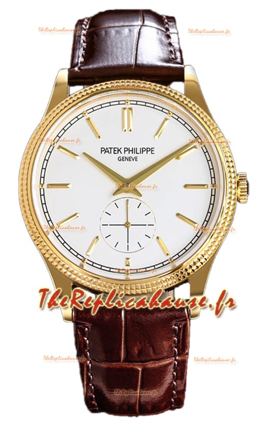Patek Philippe Calatrava 6119G Boîtier or jaune Montre réplique 1:1 