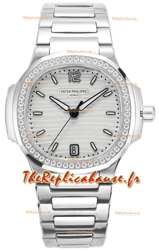 Montre Patek Philippe Nautilus 7118 35MM Cadran gris acier inoxydable Montre superclone 1:1 