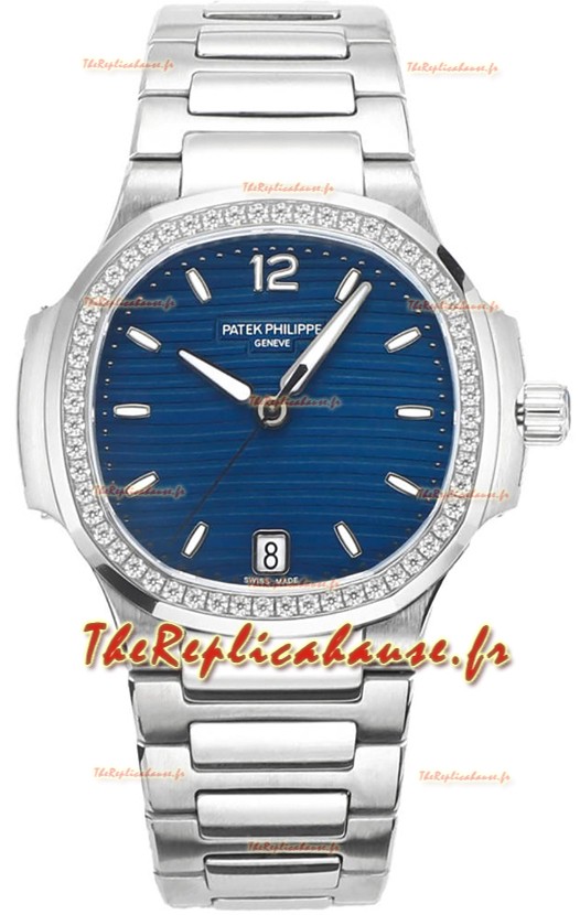 Patek Philippe Nautilus 7118 35MM Cadran bleu en acier inoxydable Montre Superclone 1:1