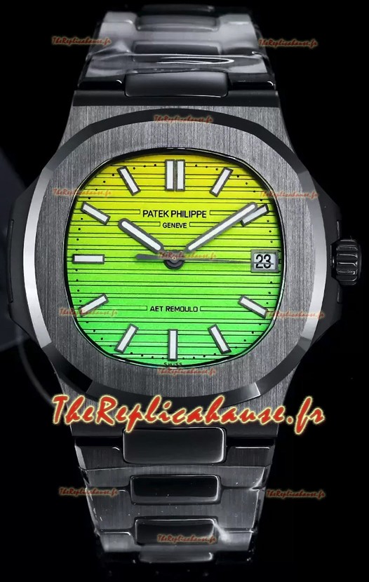 Patek Philippe Nautilus 5711 AET remoulé Edition Céramique Noire Réplique Montre Suisse