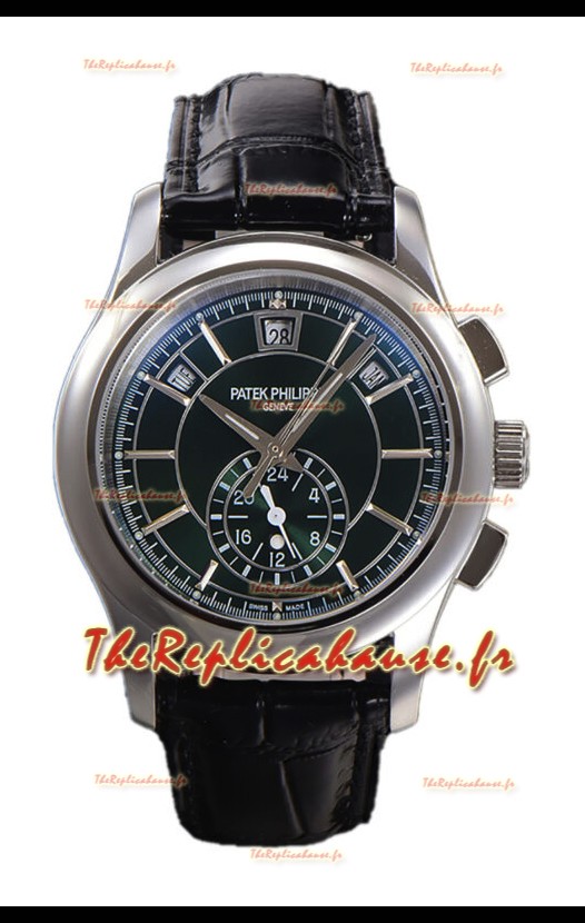 Patek Philippe 5205 Complications Moonphase Cadran vert Réplique Montre suisse 1:1 