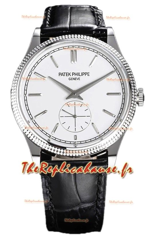 Patek Philippe Calatrava 6119G Montre boîtier acier inoxydable Montre réplique suisse 