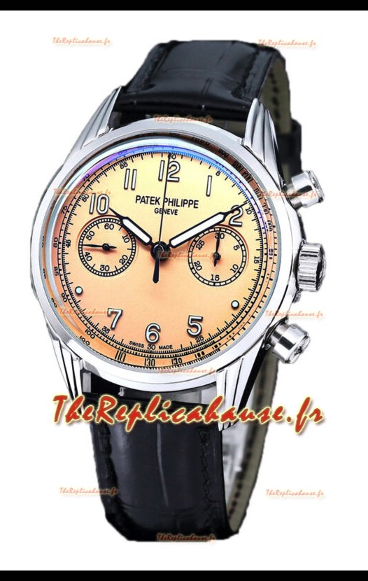 Patek Philippe Complications 5162G Cadran Opalin Rose-Gilt Acier inoxydable Montre réplique suisse 