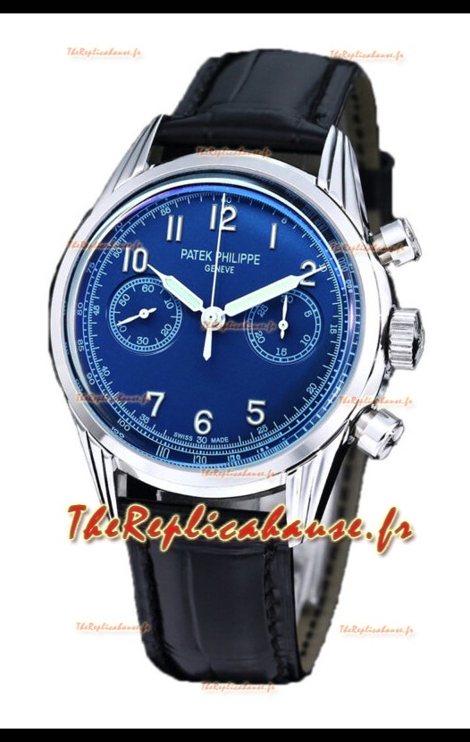 Patek Philippe Complications 5162G Cadran bleu Acier inoxydable Montre réplique 1:1