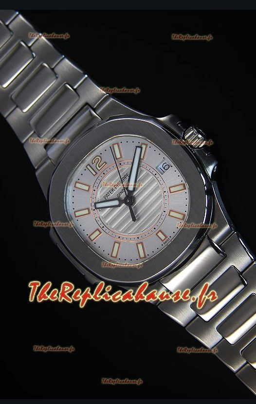 Montre en Acier Inoxydable 36MM Patek Philippe Nautilus Femmes