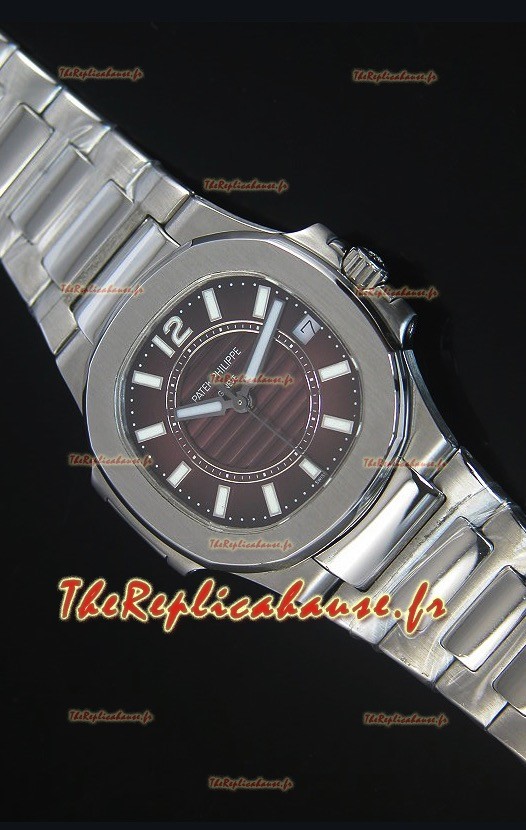 Montre en Acier Inoxydable 36MM Patek Philippe Nautilus Femmes