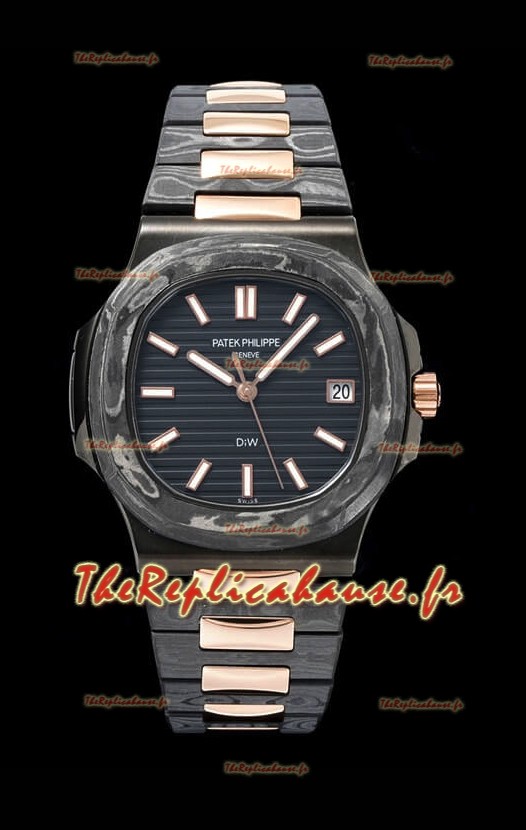 Patek Philippe Nautilus 5711 DiW Edition Céramique/Carbone 1:1 Miroir Réplique Suisse