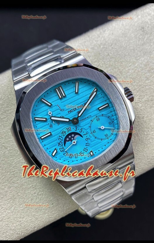 Patek Philippe Nautilus 5712/1A Bleu Tiffany 1:1 Réplique Suisse de Qualité