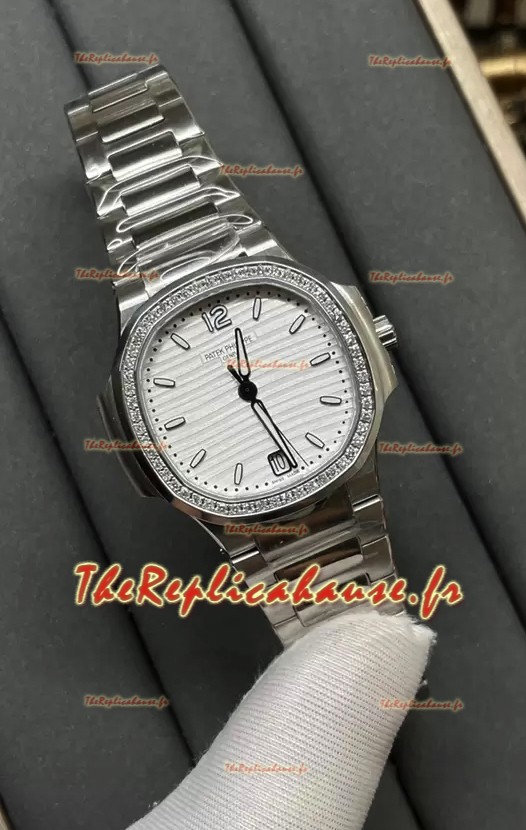 Patek Philippe Nautilus 7118/1A Cadran blanc Montre réplique 1:1 en acier 904L 