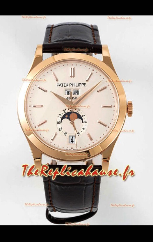 Patek Philippe Calendrier Annuel 5396R-011 Complications Montre Suisse Réplique Cadran Blanc