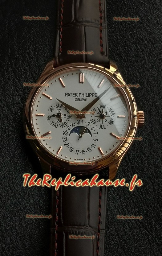 Patek Philippe Complications 5327R-001 Cadran blanc Réplique suisse