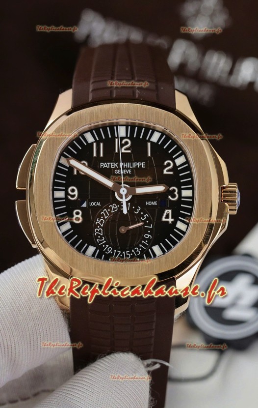 Patek Philippe Super Clone Aquanaut 5164R en or rose, Réplique suisse
