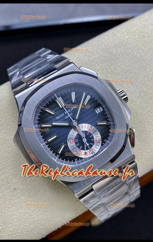 Patek Philippe Nautilus 5980/1A Boîtier acier 904L et cadran noir - Réplique Miroir 1:1