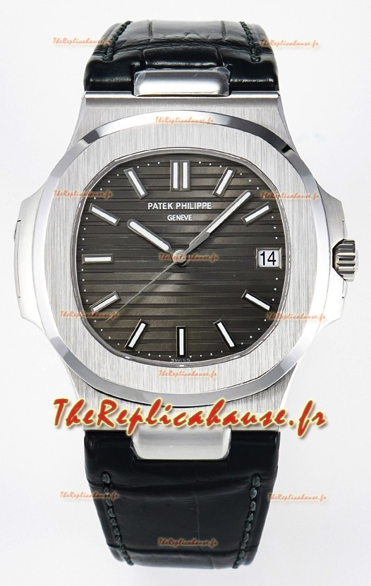 Patek Philippe Super Clone Nautilus 5711G-001 Acier 904L Cadran Gris 