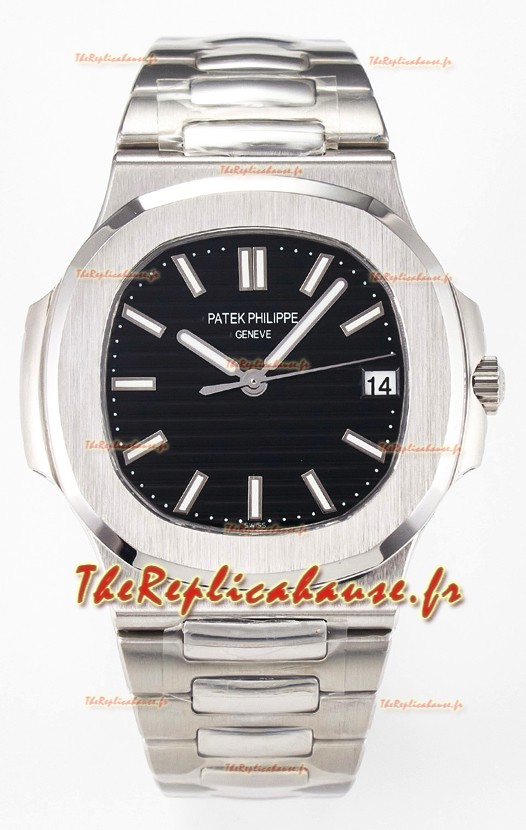 Patek Philippe Super Clone Nautilus 5711 Cadran noir Réplique 1:1