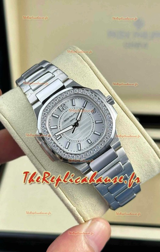 Patek Philippe Nautilus Super Clone 7010 32MM Réplique 1:1 Cadran acier 