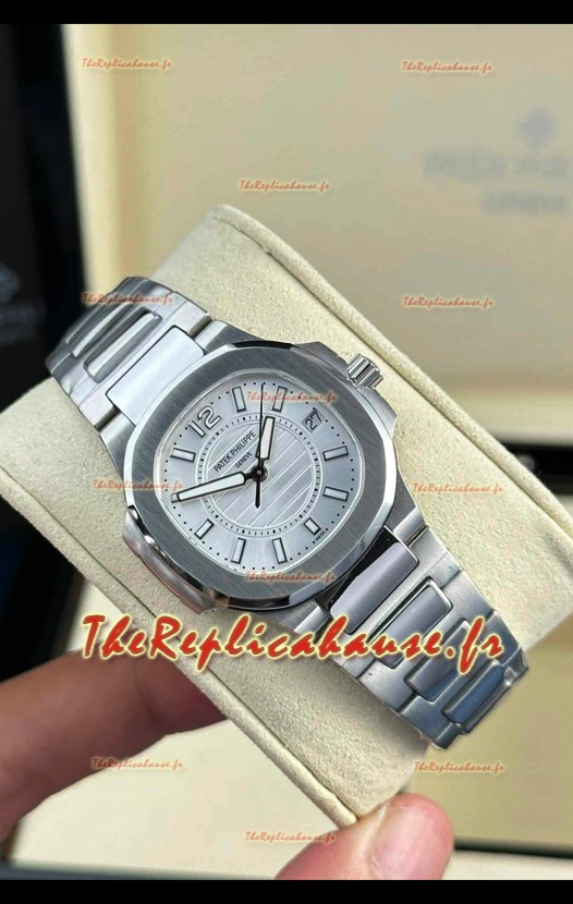 Patek Philippe Nautilus Super Clone 7010 32MM Réplique 1:1 Cadran Acier 