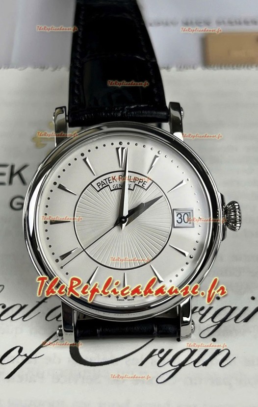 Patek Philippe Calatrava Super Clone 5153G Montre à cadran blanc en mouvement suisse