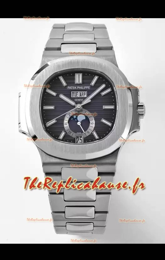 Patek Philippe Nautilus 5726A en cadran noir Réplique 1:1 Version 2023 actualisée