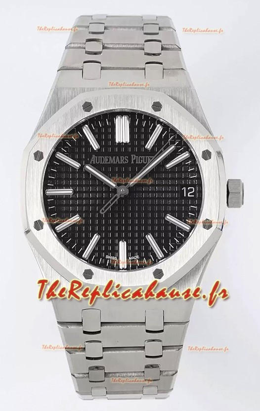 Audemars Piguet Royal Oak 15510 41MM 50è Anniversaire Black Dial 904L Acier Réplique Miroir 1:1