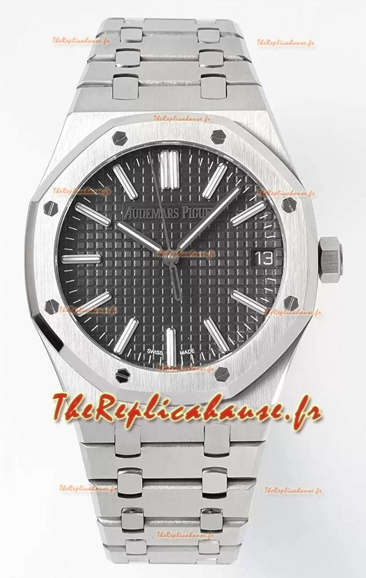 Audemars Piguet Royal Oak 15510 41MM 50ème Anniversaire Cadran Gris 904L Acier Réplique Miroir 1:1