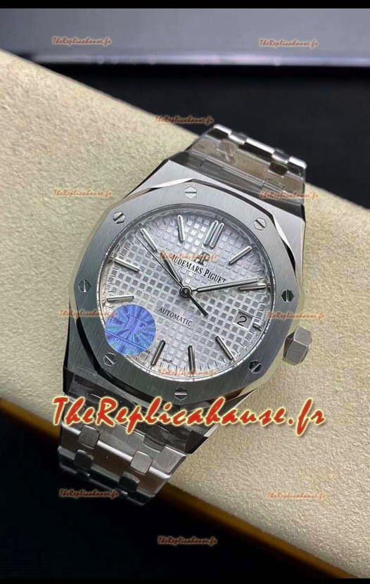 Audemars Piguet Royal Oak 15450 37MM Mouvement suisse Calibre 3120 dans un boîtier en acier 904L Cadran blanc 
