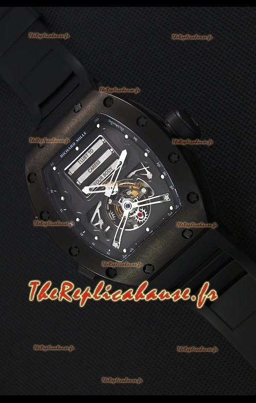 Montre Richard Mille RM069 Tourbillon Erotic Boîtier en PVD Répliquée 