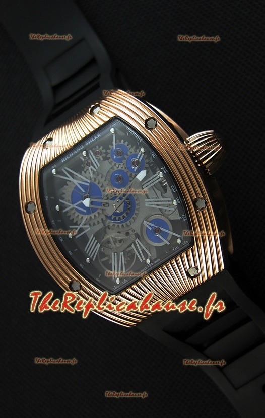 Montre Richard Mille RM 018 Tourbillon Hommage A Boucheron Suisse Boîtier Rose Or Répliquée