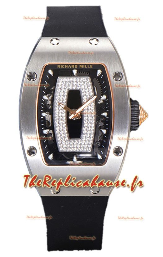Richard Mille RM007 Acier 904L Automatique Superclone Réplique Montre suisse 