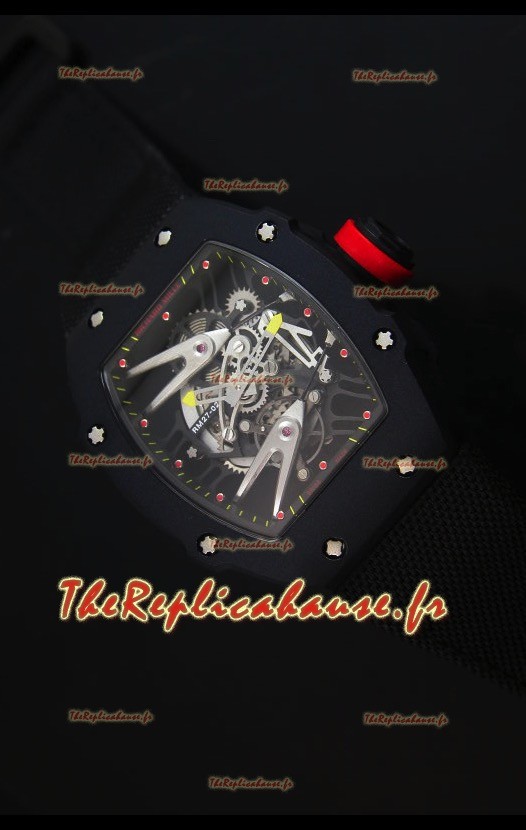 Richard Mille RM027 Tourbillon Rafael Nadal Edition Montre Suisse in PVD Casing