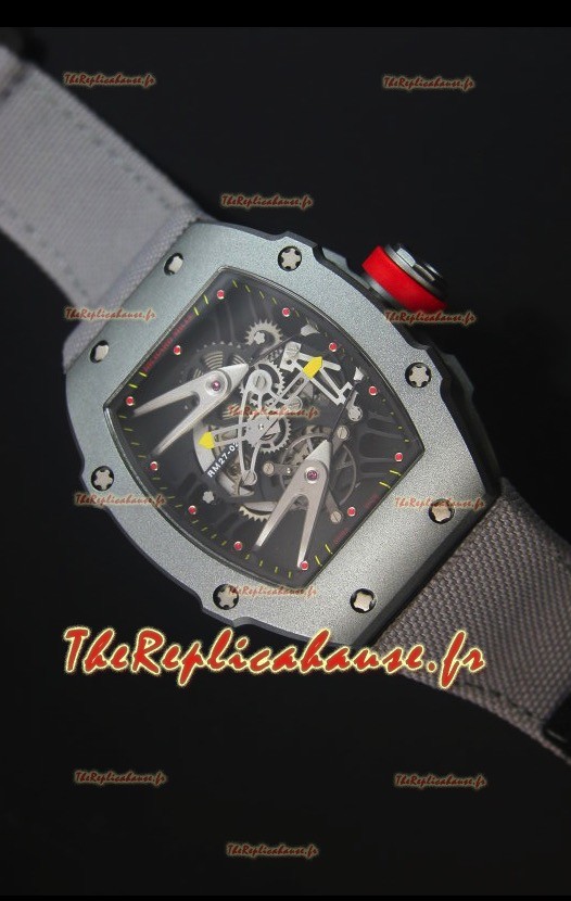 Richard Mille RM027 Tourbillon Rafael Nadal Edition Montre Suisse en Boîtier Titane