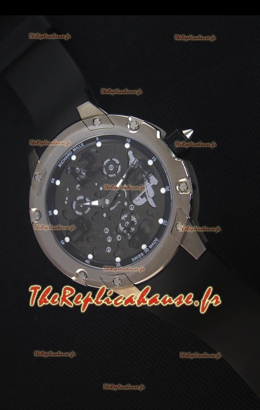 Richard Mille RM033 Édition extra-plateforme Montre Réplique Suisse en Titane avec Chiffres Arabes